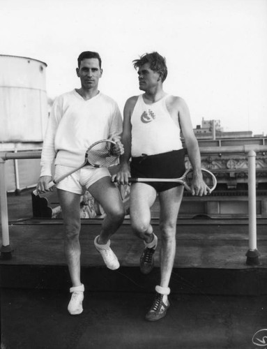 L. A. Athletic Club tennis players