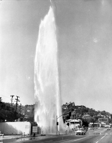 100-foot geyser