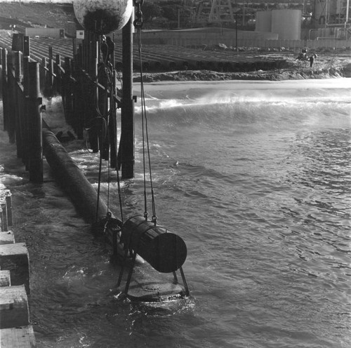 Submarine pipeline off El Segundo