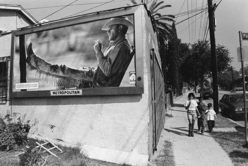 Marlboro Man on Echo Park Avenue