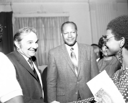 Councilman Bradley and Congressman Brown