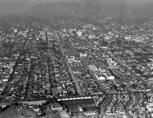 Hollywood aerial