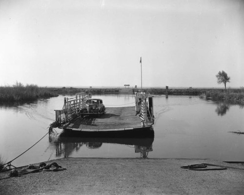 Sacramento Delta car ferry