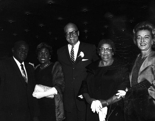 James Roosevelt attends the First AME Church Elevation Banquet