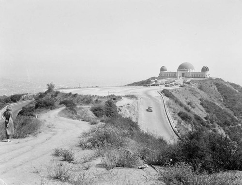 Panorama of Griffith Observatory and vicinity