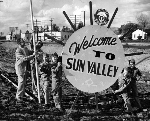 Welcome mat out in Sun Valley