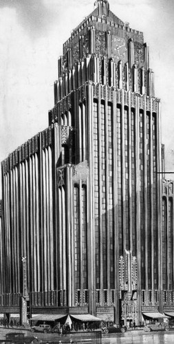 Eastern Columbia Building drawing