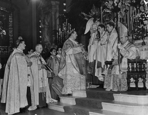 Ceremony for Bishop McGucken