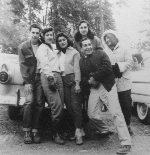 Campers at Mt. Baldy