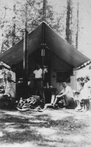 Family at Yosemite