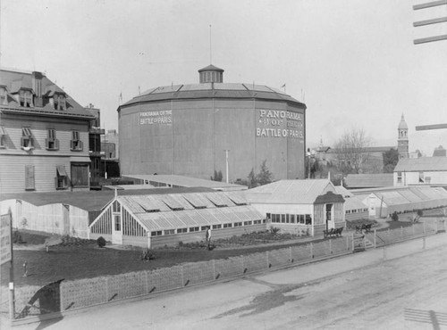 Battle of Paris panorama building