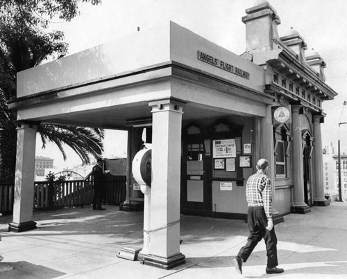 Ticket office site for Angels Flight