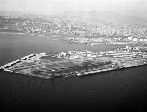 SSA Break Bulk Terminal, San Pedro, looking west