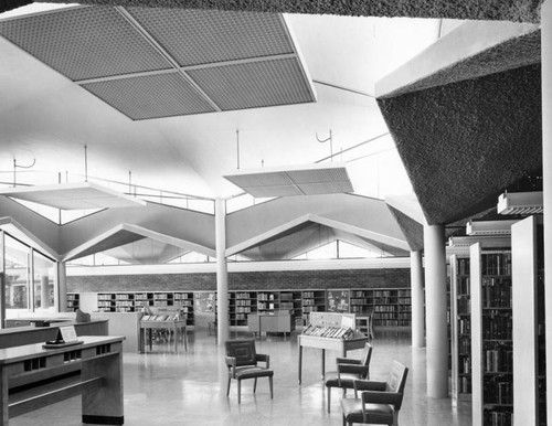 Interior, Canoga Park Branch Library