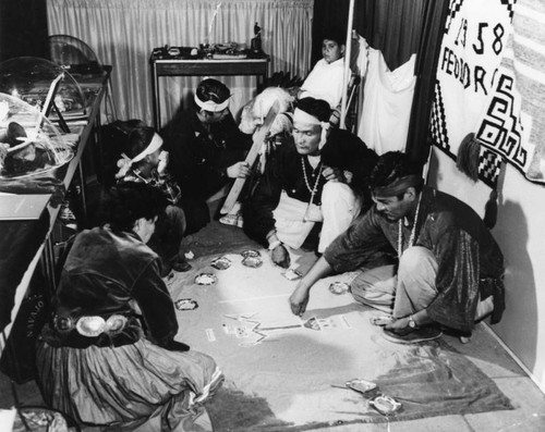 Navajo sand painters