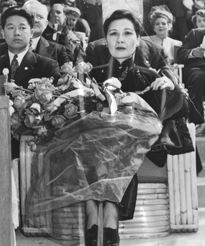 Madame Chiang Kai-shek at the Hollywood Bowl