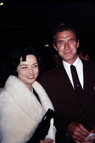 Margaret Field and Jock Mahoney