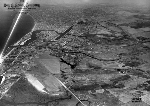 Seal Beach aerial view