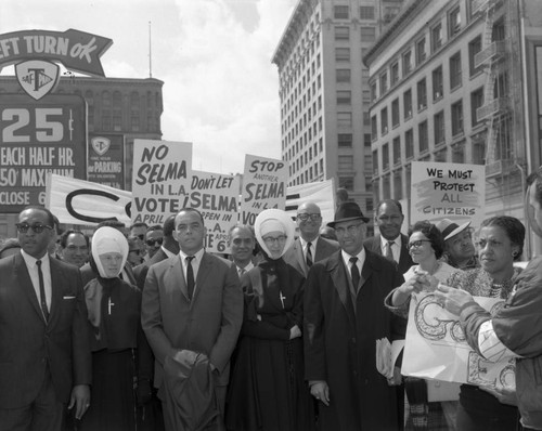 Community leaders attend Civil Rights rally — Calisphere