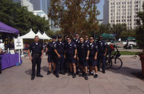 Bicycle patrol, Public Safety Appreciation barbecue