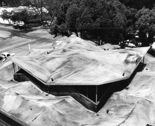 Roof, Canoga Park Branch Library