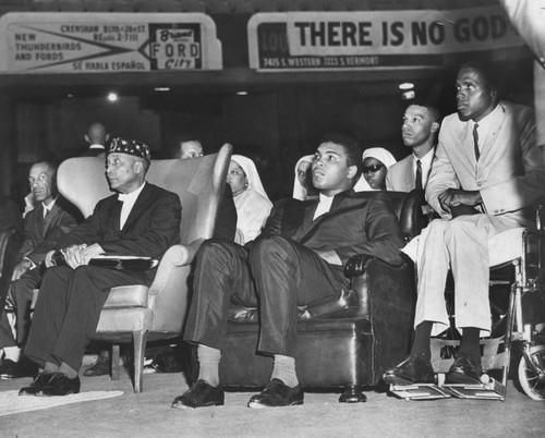 Cassius Clay joins the Nation of Islam