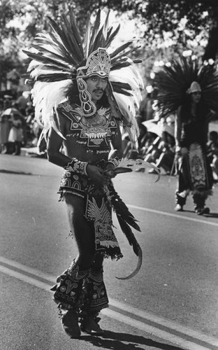 Member of a Mexican dance troupe