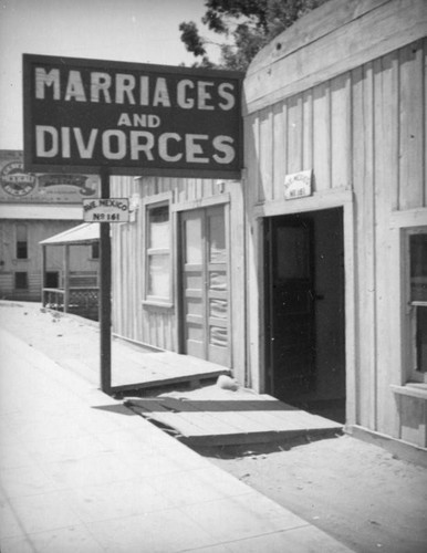 Marriages and Divorces served here