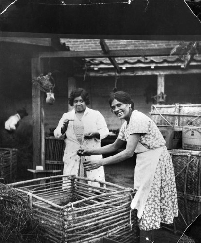 Two women, Olvera Street