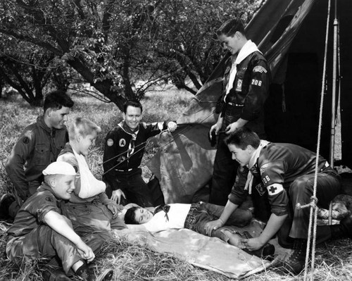 Valley lads revel during Scout Camporeno exercises