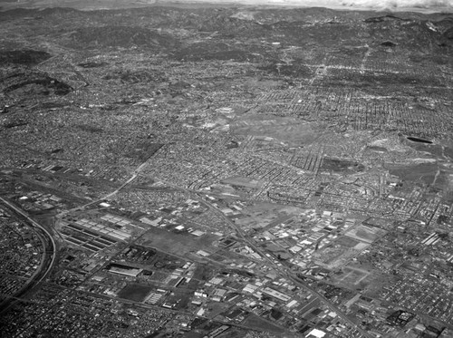 Los Angeles Basin, aerial view