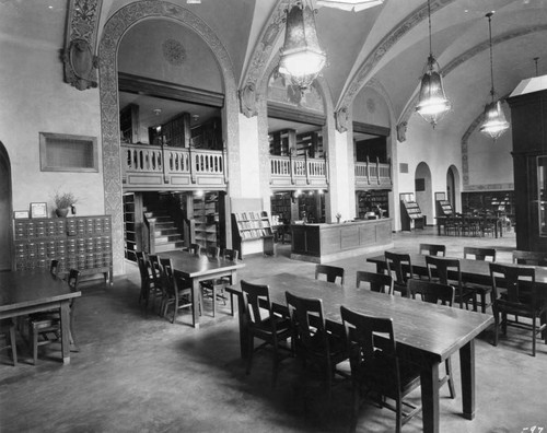 Interior of the Hollywood Branch Library