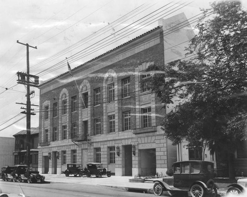 Georgia Street Police Station, exterior