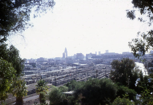 Freight yard and Civic Center