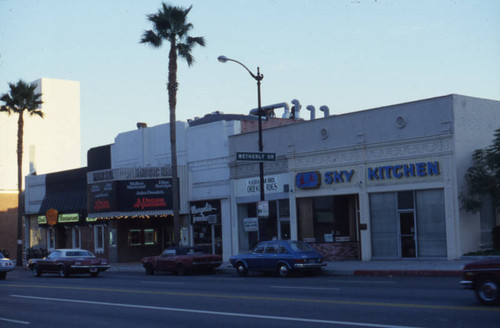 Music Hall Theatre and businesses, Beverly Hills