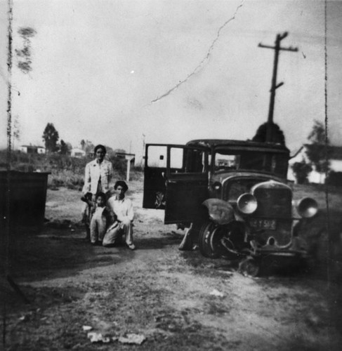 Family in San Fernando Valley