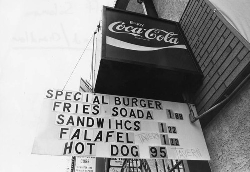 Diner sign