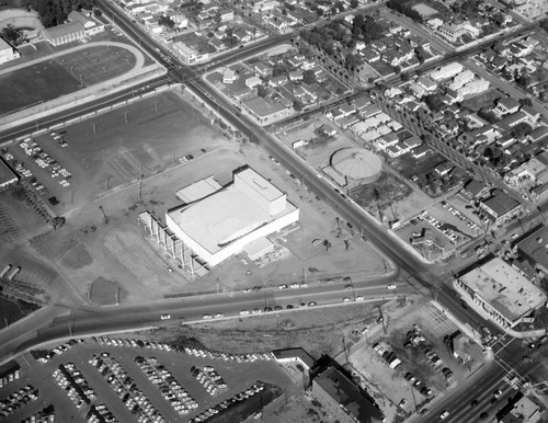 Santa Monica Civic Auditorium, looking east