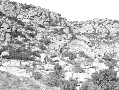 Santa Susana Mountains cliffs