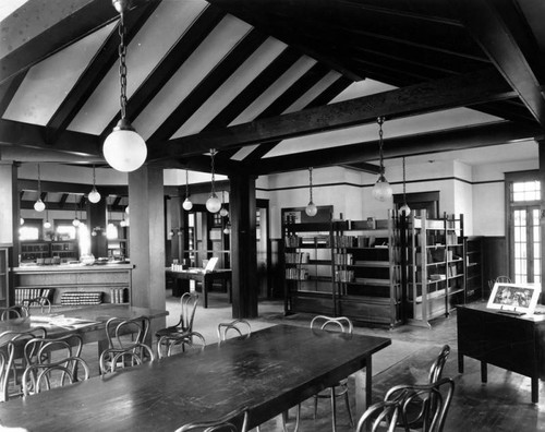 West Hollywood Branch, interior