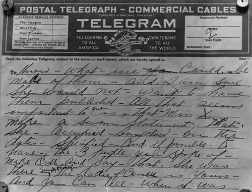 McPherson case telegram