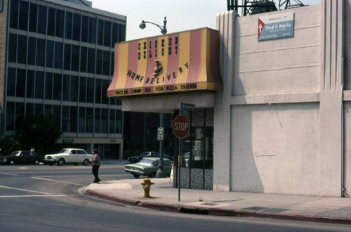 Intersection of S. Gramercy Place and Wilshire Boulevard