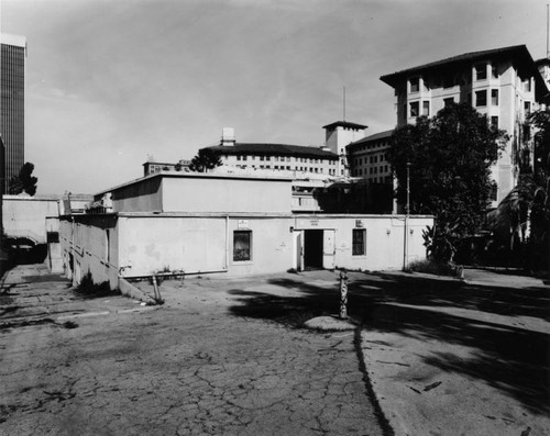 Ambassador Hotel, convention wing, facing north