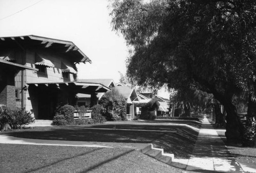 Residential street in Alhambra