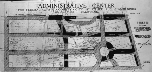 L.A. Civic Center and related streets, view 7