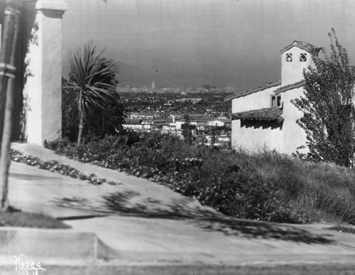 View from above Leimert Park