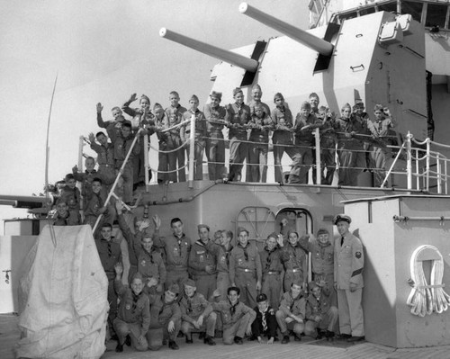 Valley Scouts tour Navy cruiser