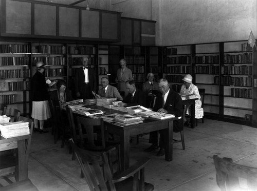 Early Library Reading Room