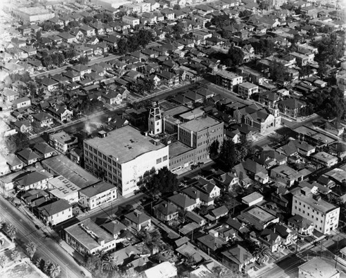 Aerial view of Angelus Furniture Co