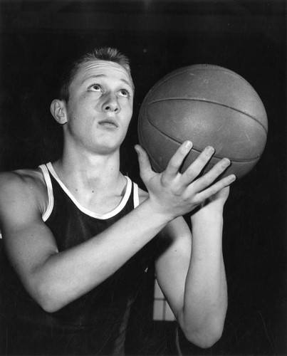 Official All-Valley league basketball team for 1956-57